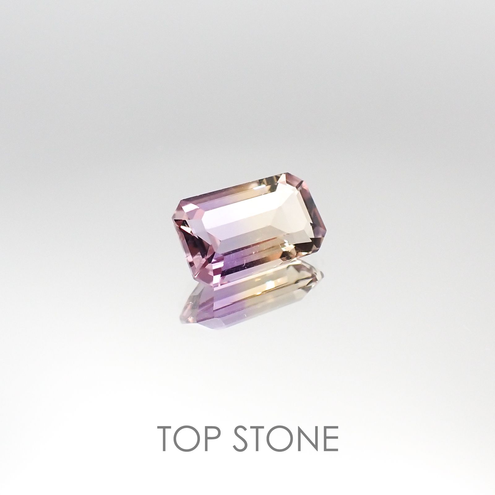 アメトリン ブラジル産 ルース 1.29ct[20095357]8.9×5.5mm前後