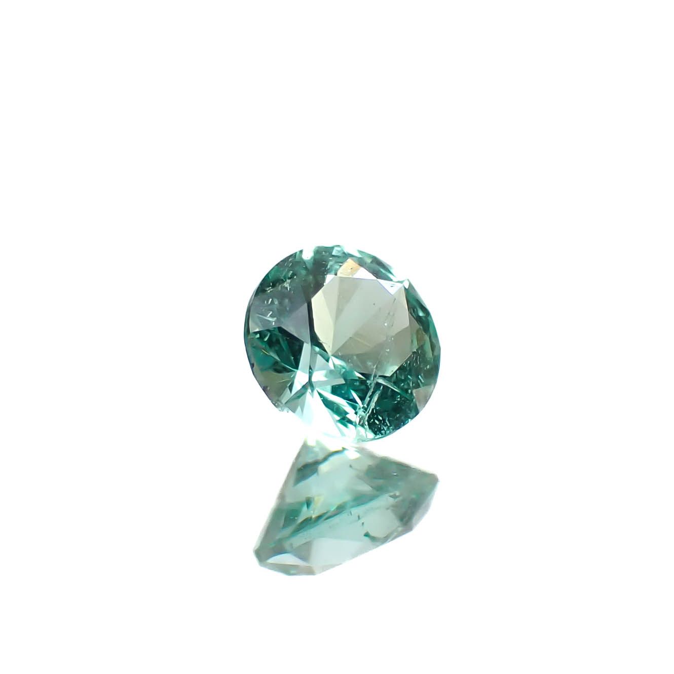 ノンオイルエメラルド ロシア産 0.092ct [250330102]2.9x2.9mm前後