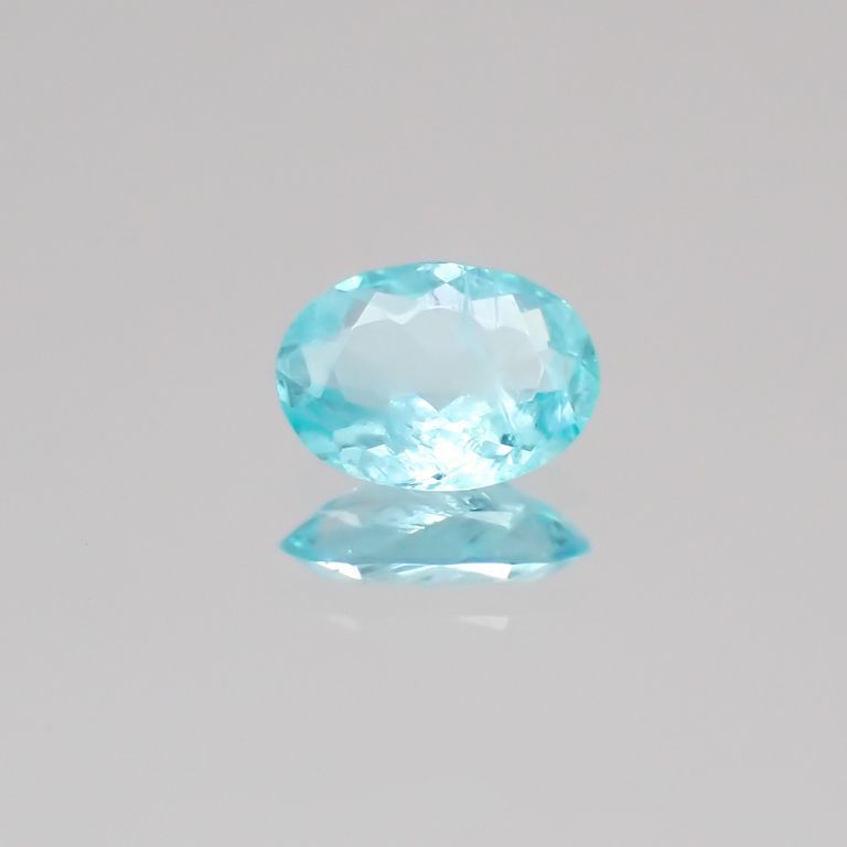 パライバトルマリン(宝石名トルマリン/別名パライバ・トルマリン) ブラジル産 0.22ct 識別済[20129249]5×3.8mm前後