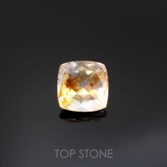 オーロラクォーツ ブラジル・ミナスジェライス産 4.19ct[220114371]10.2x10.2mm前後