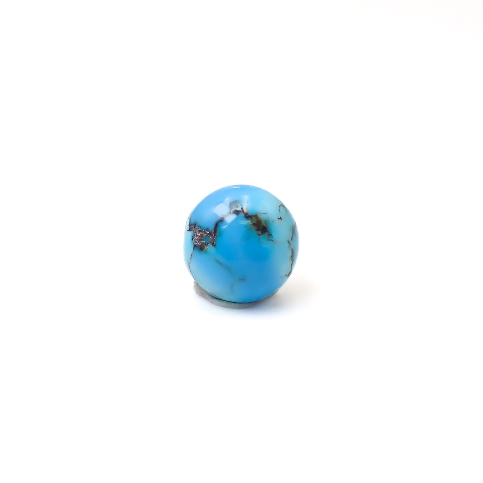 ターコイズ カザフスタン・ゴールデンヒル鉱山産 1.71ct / 8.1x8.1mm前後 [260331875]