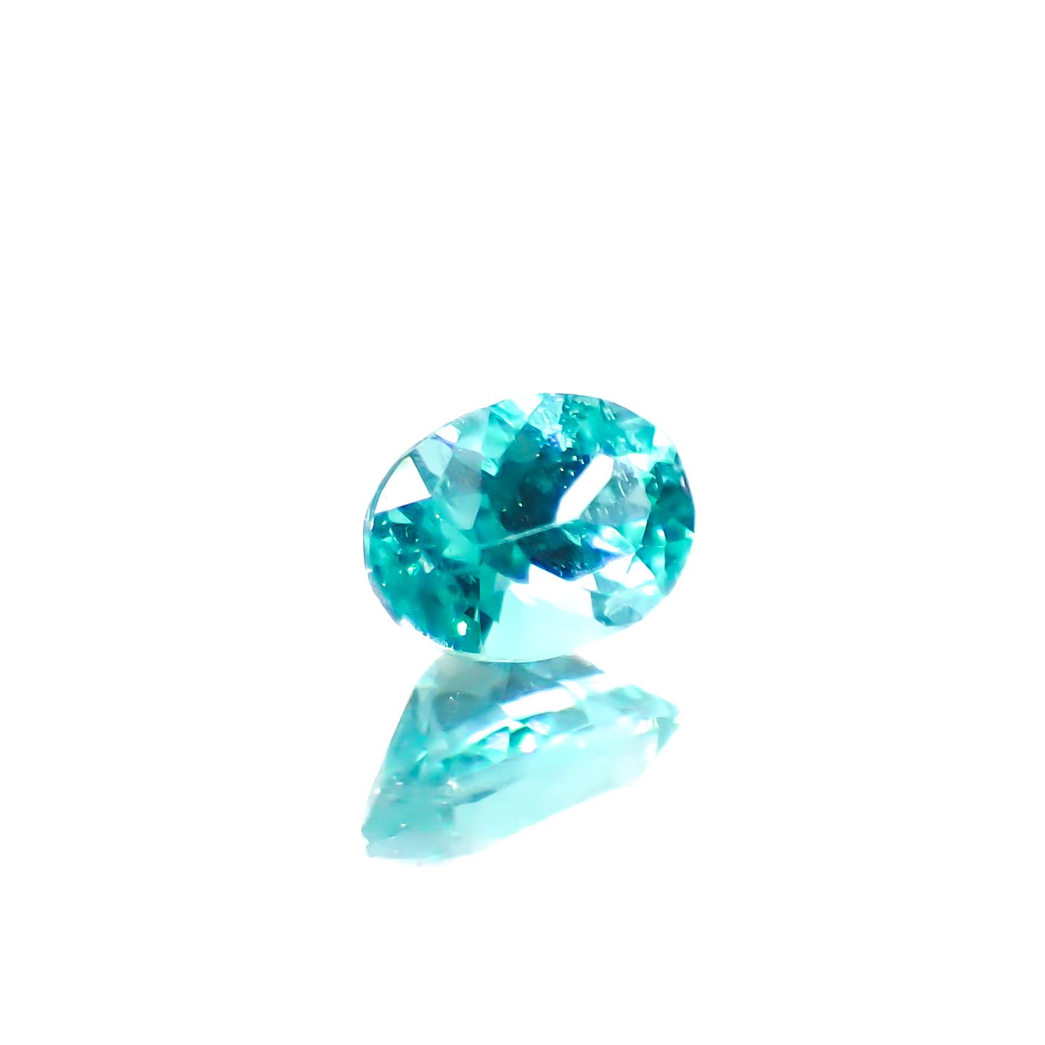 パライバトルマリン ブラジル・ムルング鉱山産 0.12ct[240928750]3.6x2.5mm前後