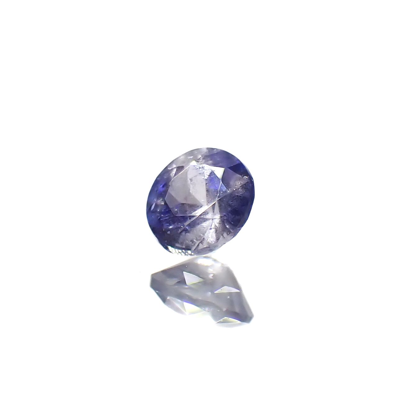 デュモルチェライト マダガスカル産 0.11ct[240728600]2.9x2.9mm前後