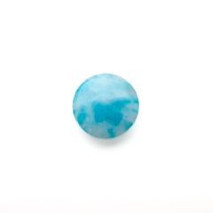 パライバトルマリンインクォーツ(宝石名トルマリンインクォーツ/別名パライバ・トルマリン)ブラジル産 4.081ct ソ付(宝貴協)[221018820]12.1x12.1mm前後