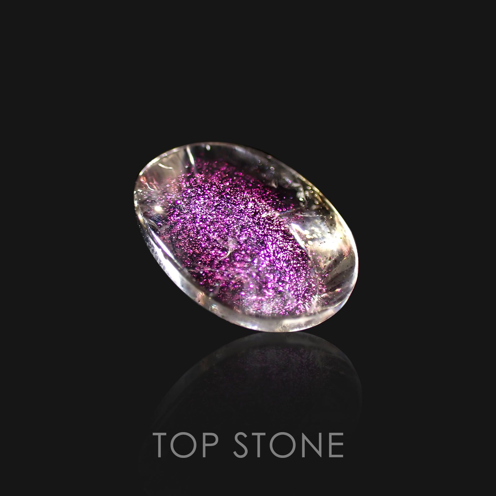 ティンカーベルクォーツ ブラジル産 8.39ct[21028639]15.5×11.4mm前後
