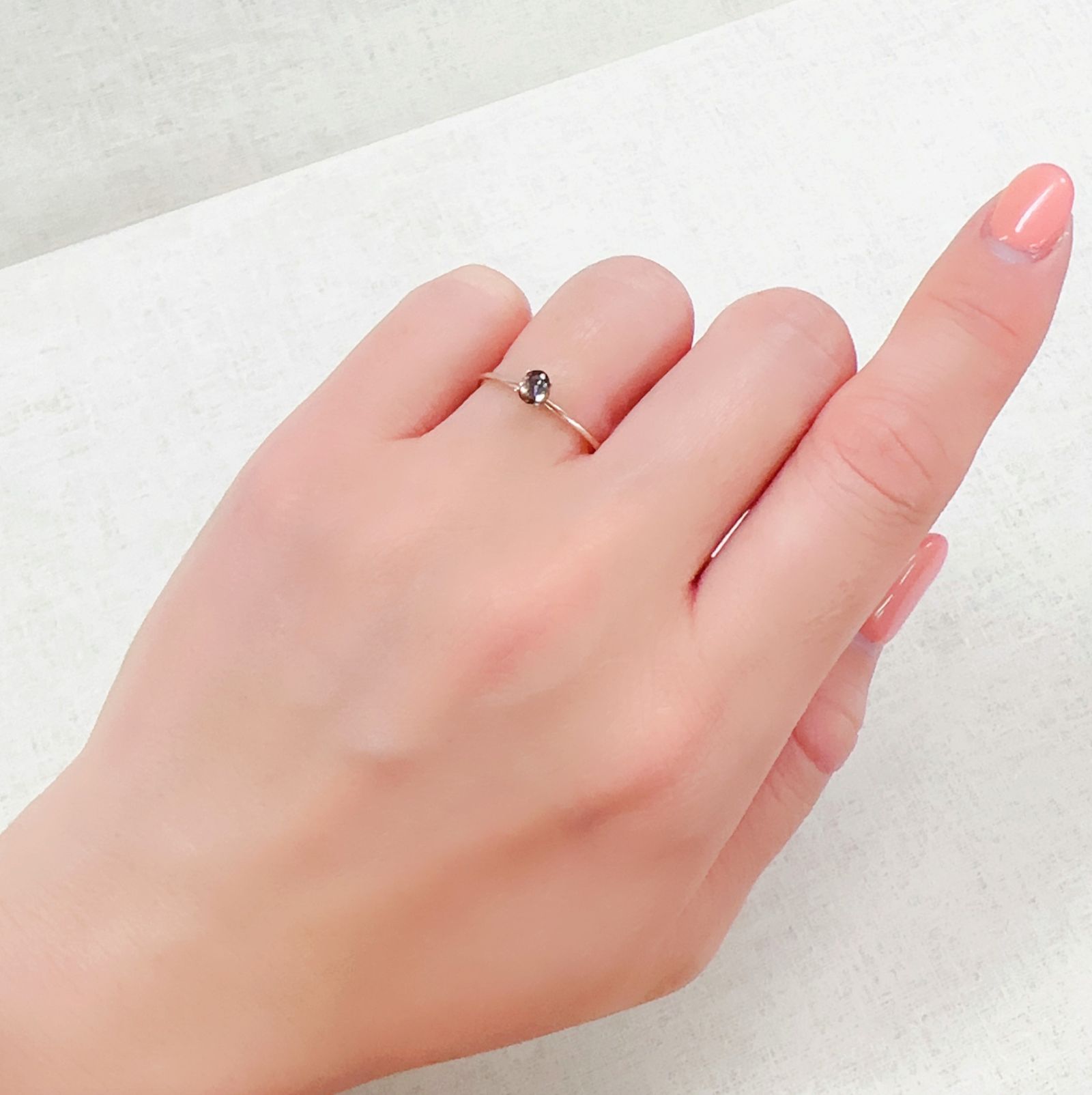 ブルーティント アキシナイト パキスタン産 0.18ct[230321063]4.1x3.1mm前後