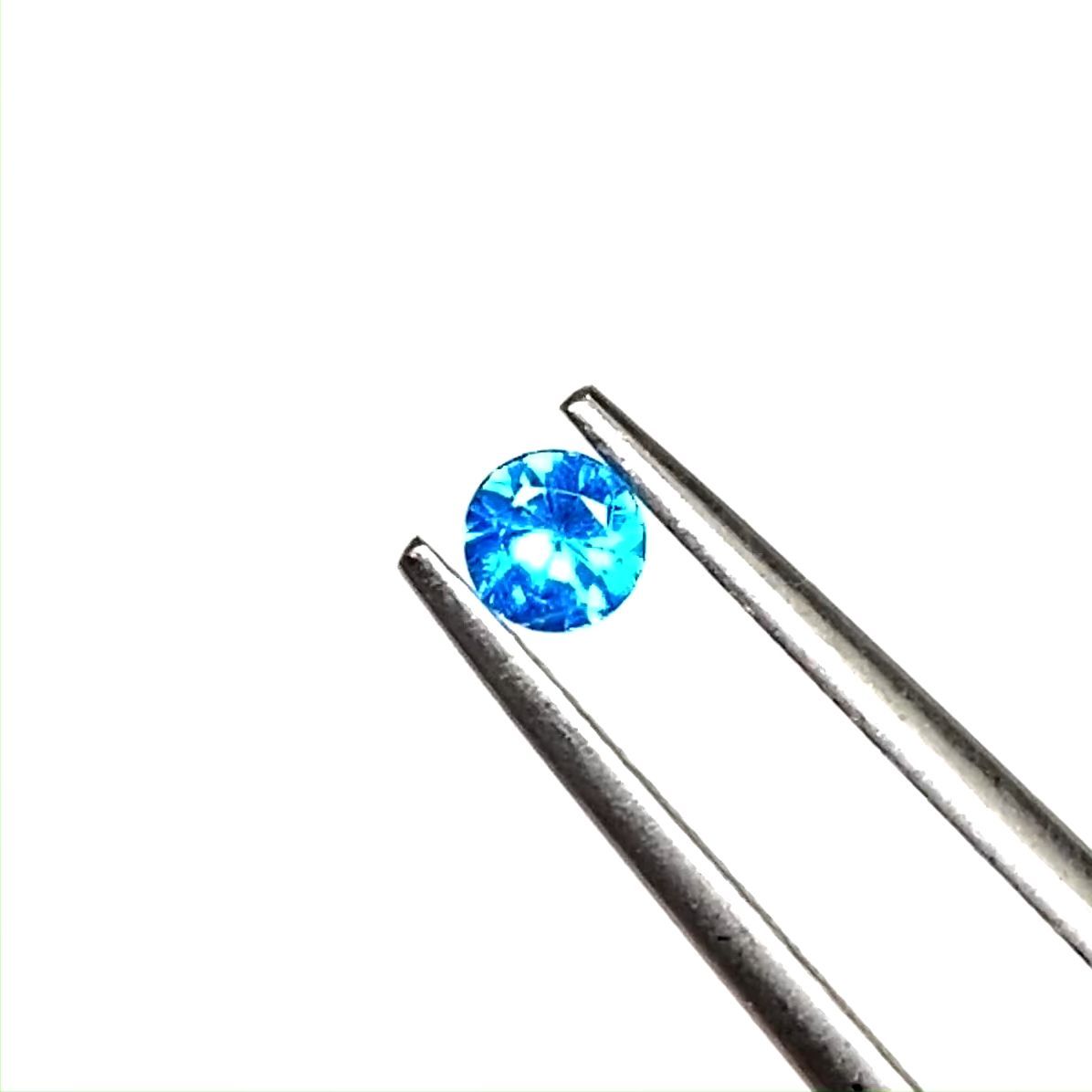 ネオンブルーアパタイト(宝石名アパタイト) ブラジル産 識別済 0.093ct