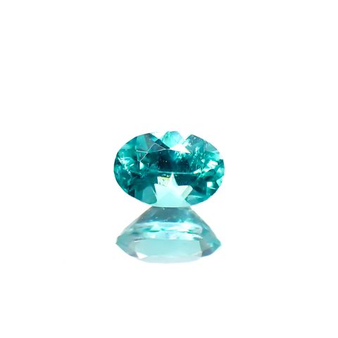 パライバトルマリン ブラジル・ムルング鉱山産 0.12ct[240928750]3.6x2.5mm前後