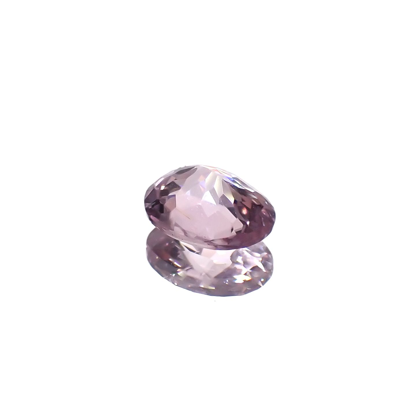 カラーシフト ピンクダイアスポア アフガニスタン産 0.69ct[240326994]6.4x5mm前後