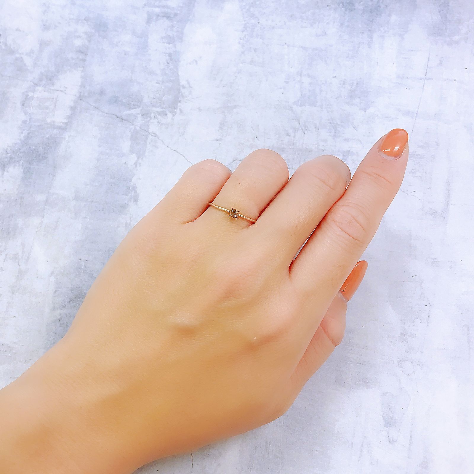 キャシテライト(宝石名キャシテライト)ボリビア産 0.25ct 識別済[221018670]3x2.9mm前後
