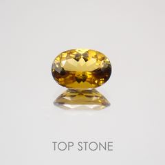 コンドロダイト パキスタン産 ルース 0.588ct  ソーティング付き[21019591]6.4×4.5mm前後