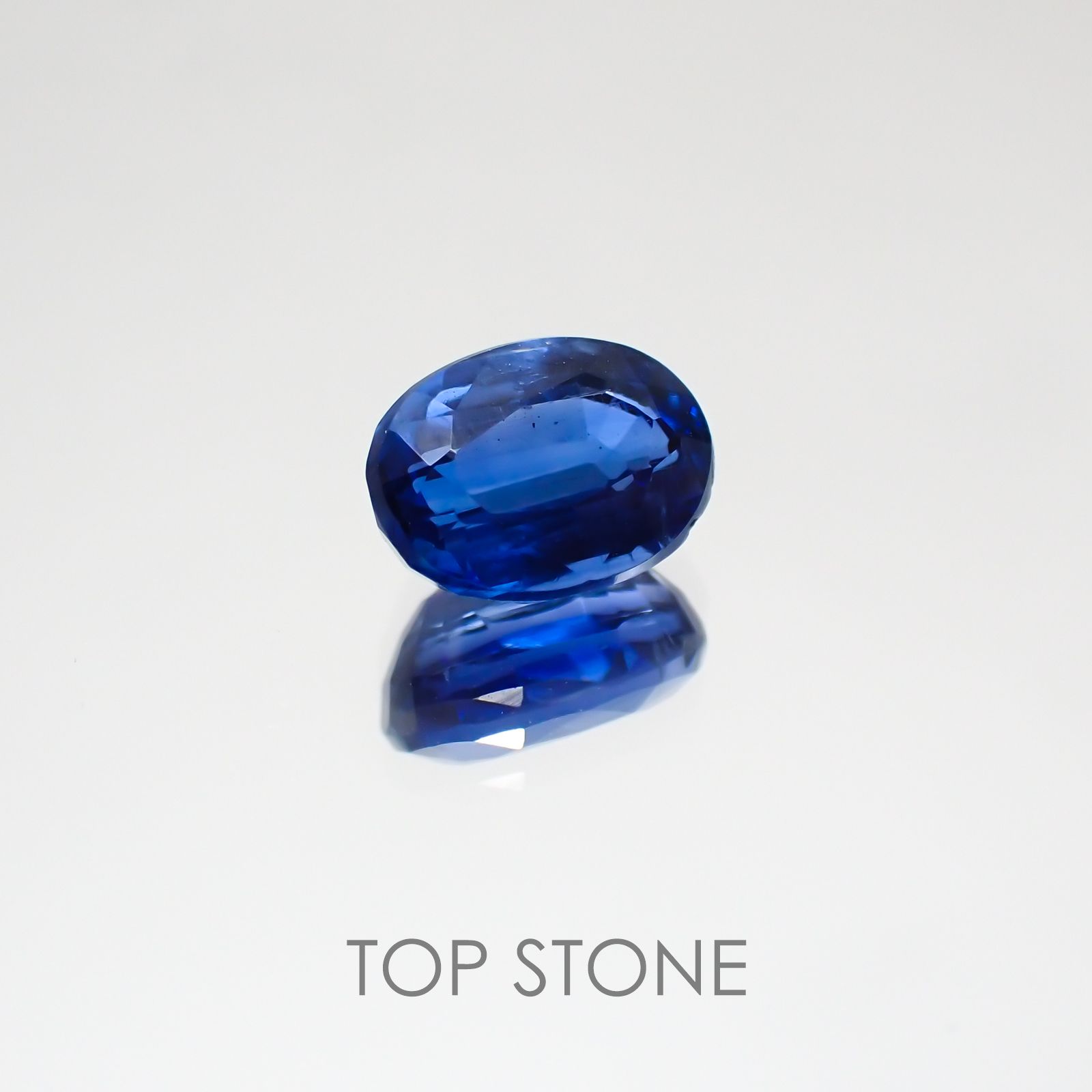 カイヤナイト(宝石名カイヤナイト) ネパール産 1.24ct 識別済[20063058]6.8×5.1mm前後