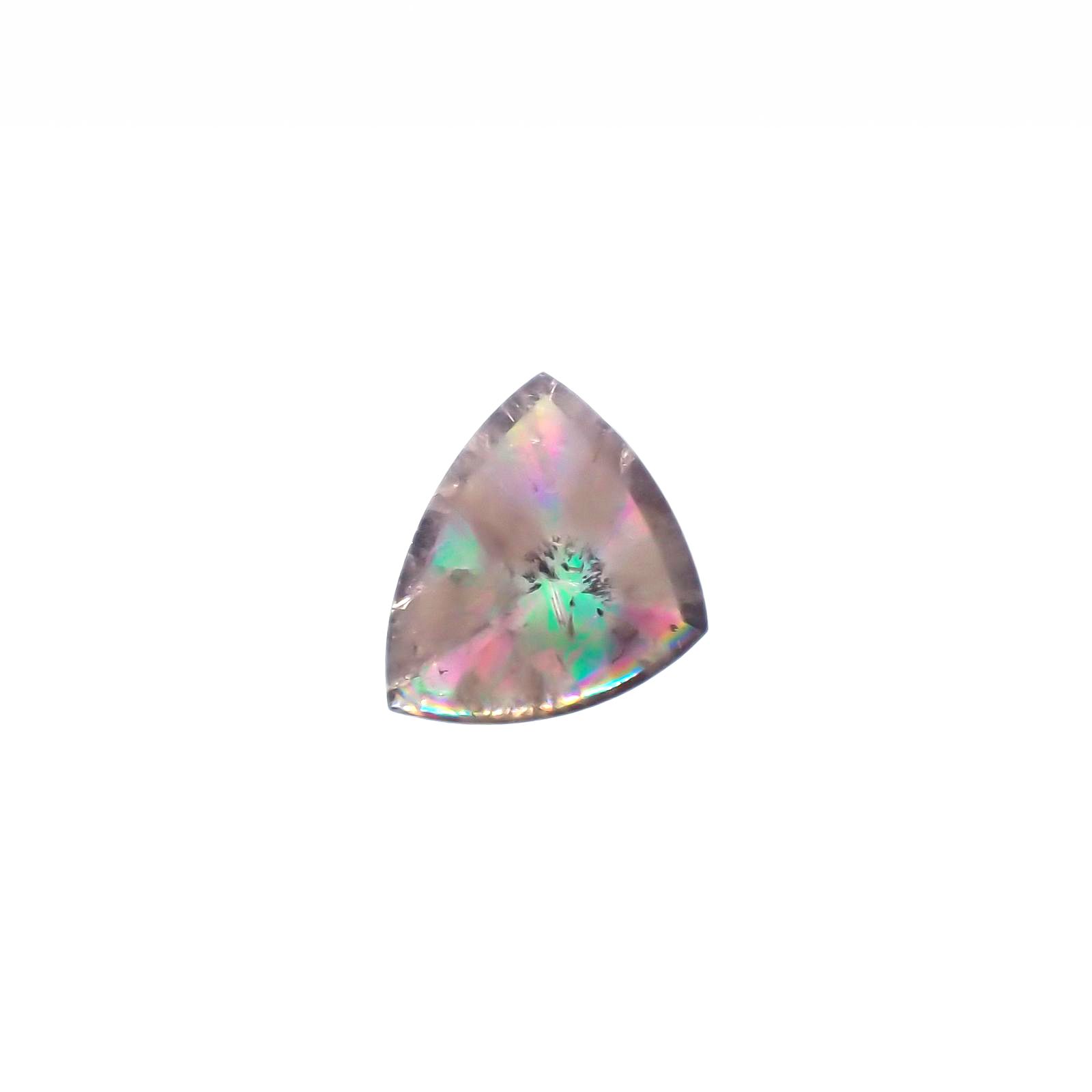 トラピッチェアメトリン 偏光板2枚付き  ブラジル・ミナスジェライス州産 12.18ct[220918110]23.3x19.6mm前後