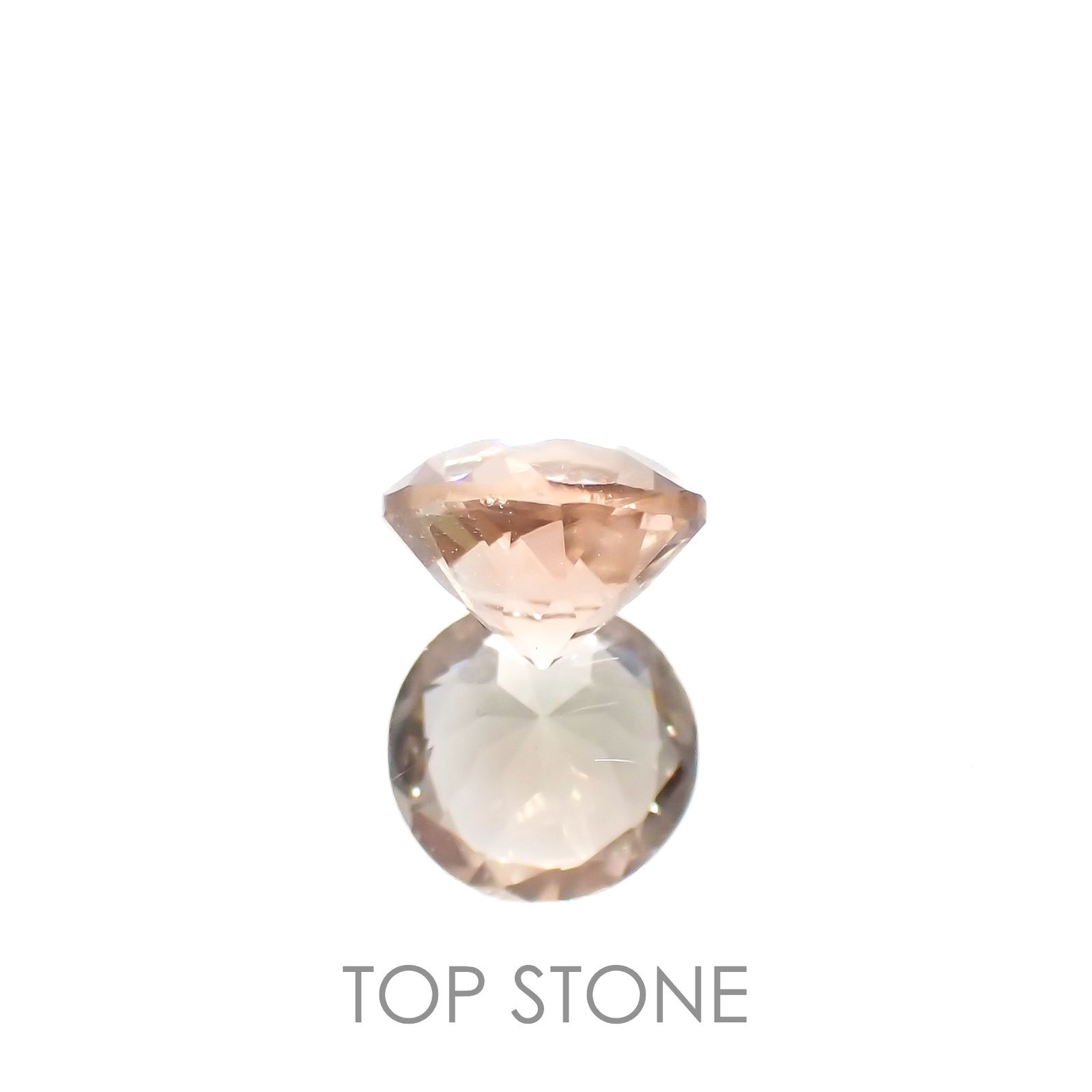 バイカラーオレゴンサンストーン アメリカ・オレゴン州産 0.79ct[230220677]6x6mm前後
