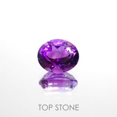 カラーシフトアメジスト(宝石名アメシスト)ブラジル/ウルグアイ産 3.51ct 識別済[220113956]10.8x8.9mm前後