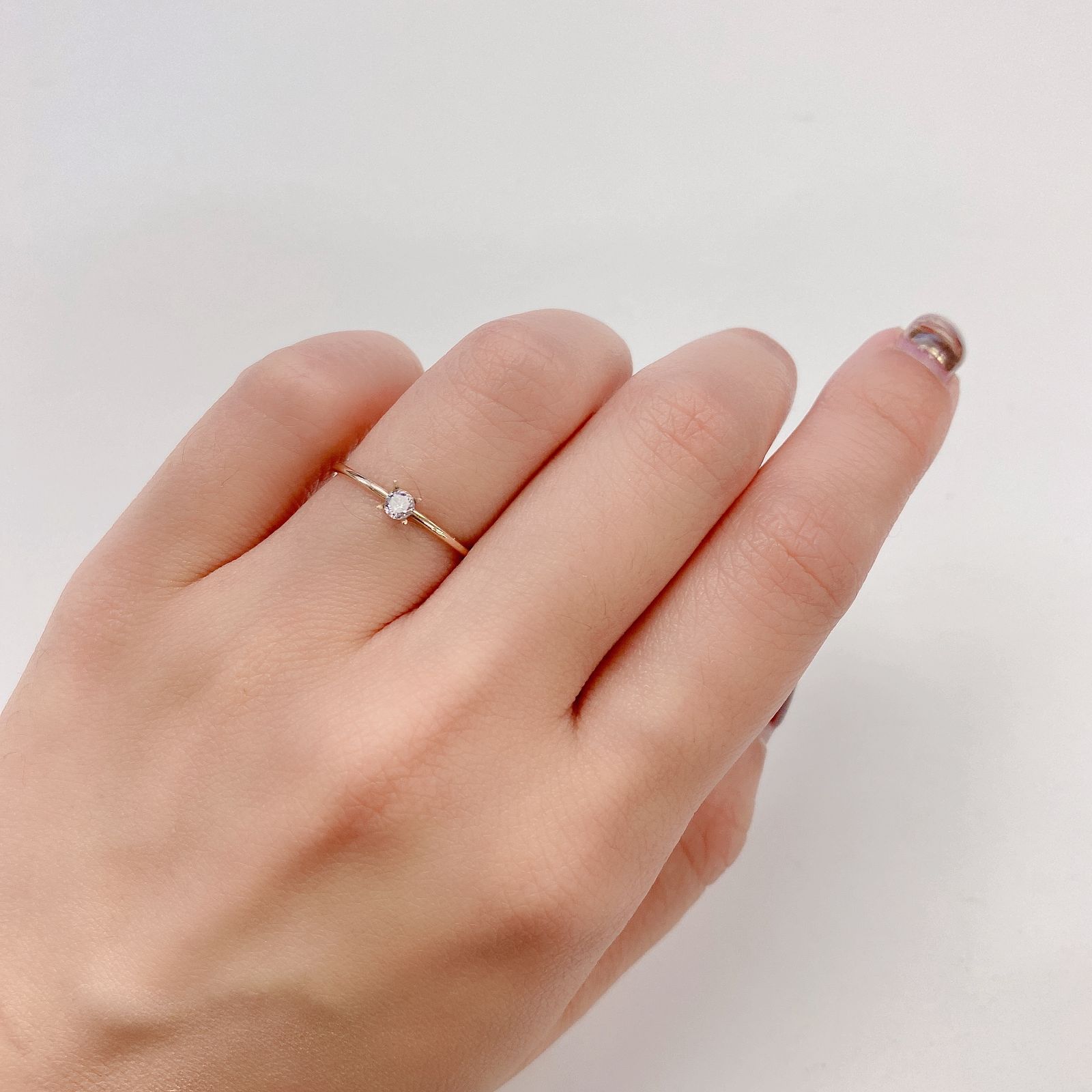 ピンクダイヤモンド(宝石名ダイヤモンド) I-1/LIGHT PINK 0.105ct ソ付(CGL)[21019339]2.9×2.9mm前後