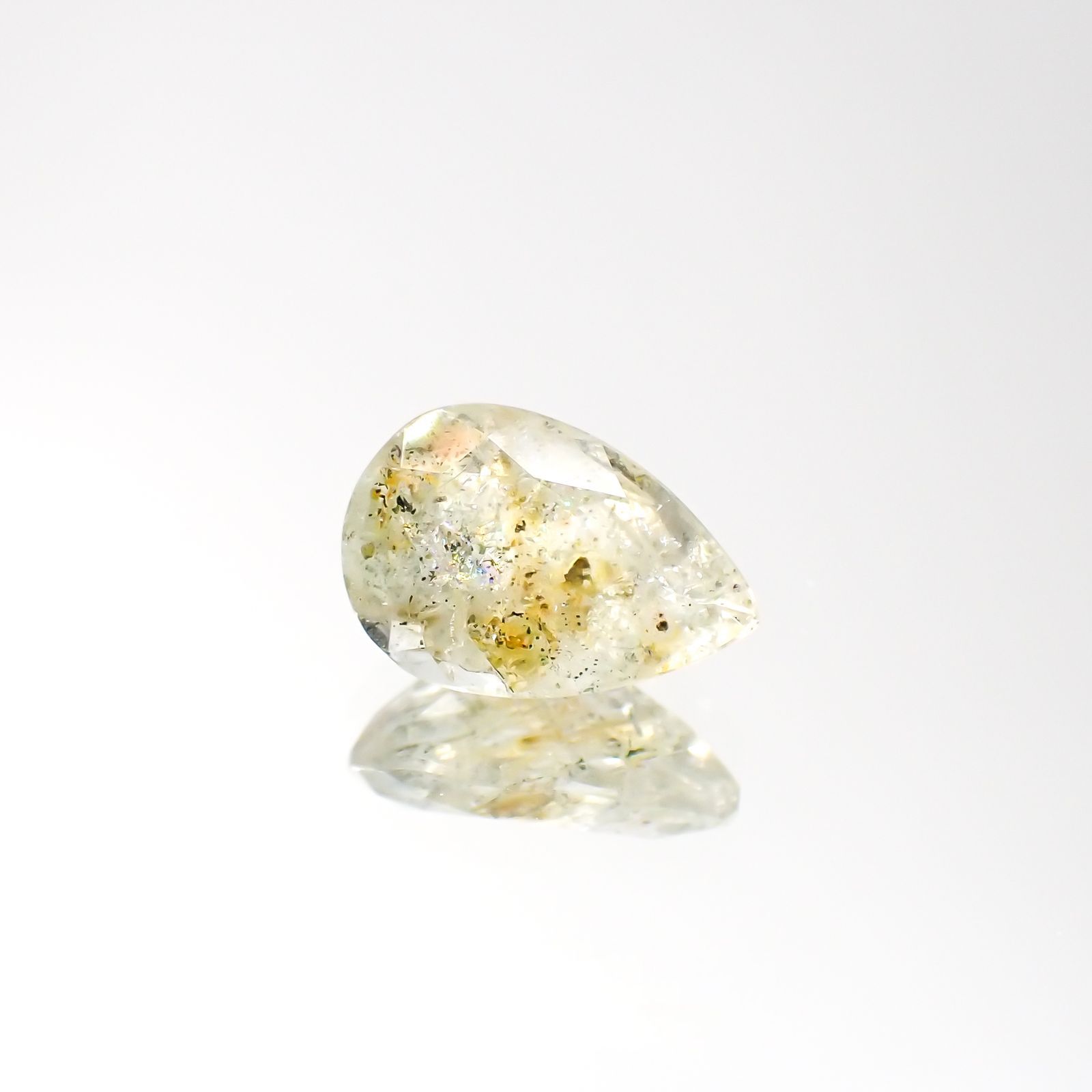 オーロラアクアマリン ブラジル産 2.02ct[220114398]10.6x7.2mm前後
