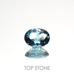 ラグーントルマリン(宝石名トルマリン)アフガニスタン産 0.35ct 識別済[220115318]5.3x3.9mm前後