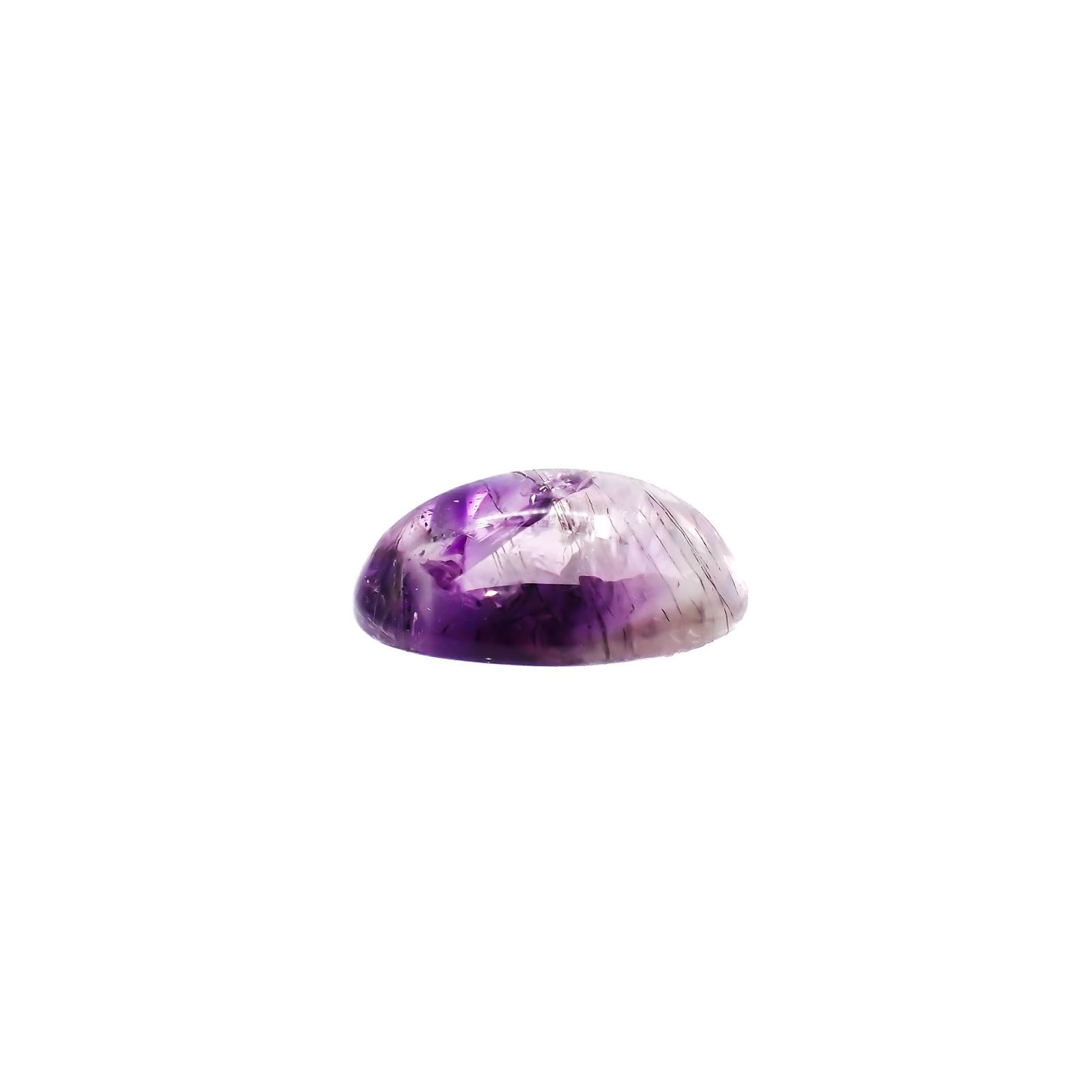 アメジストエレスチャル ブラジル産 10.51ct[220917976]16.9x13.1mm前後