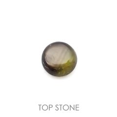 ゴールドシーンサファイア(宝石名シーン・サファイア)ケニア産 0.50ct 識別済[220616218]4.6x4.5mm前後