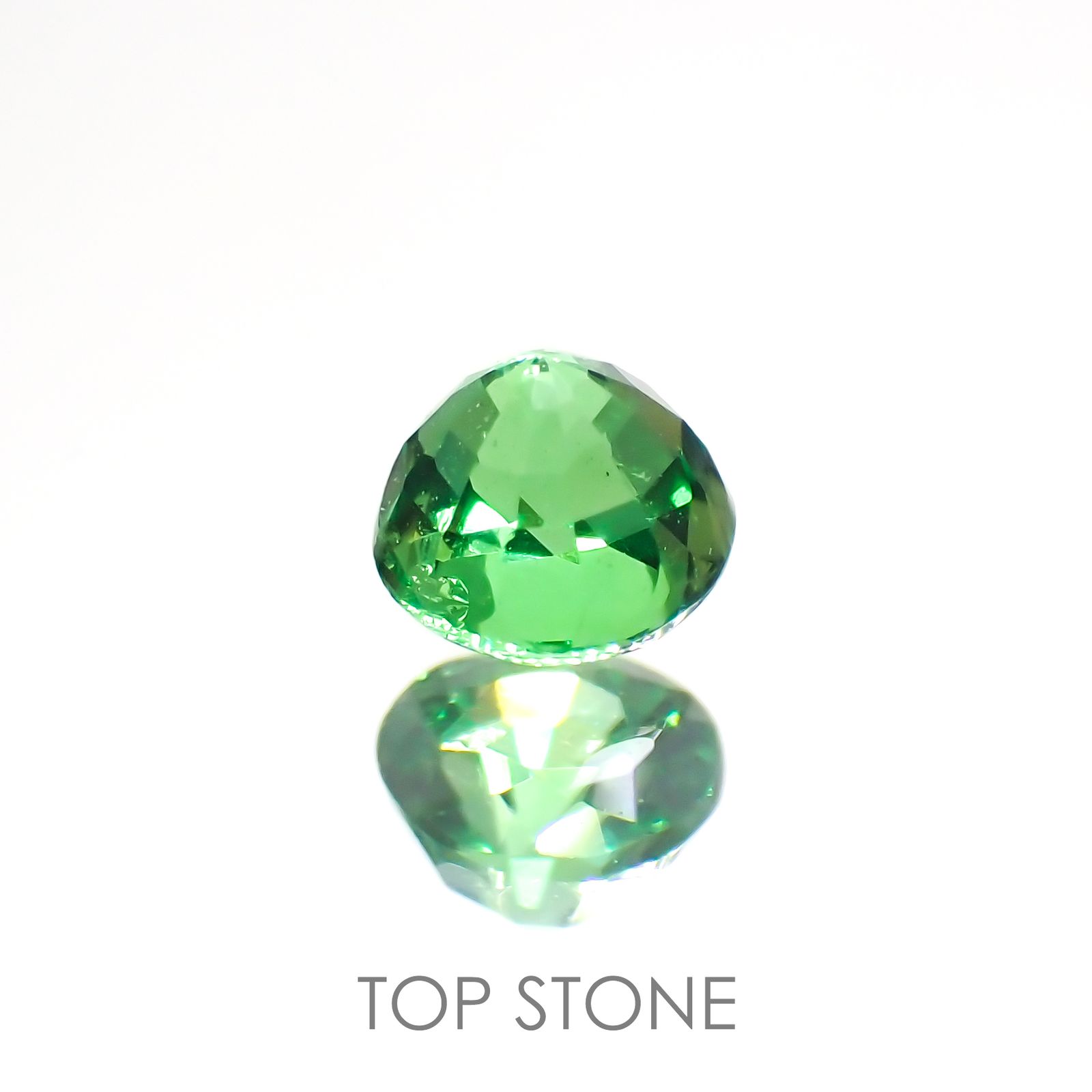 クロムトルマリン タンザニア産 0.22ct[220114166]3.3x3.3mm前後