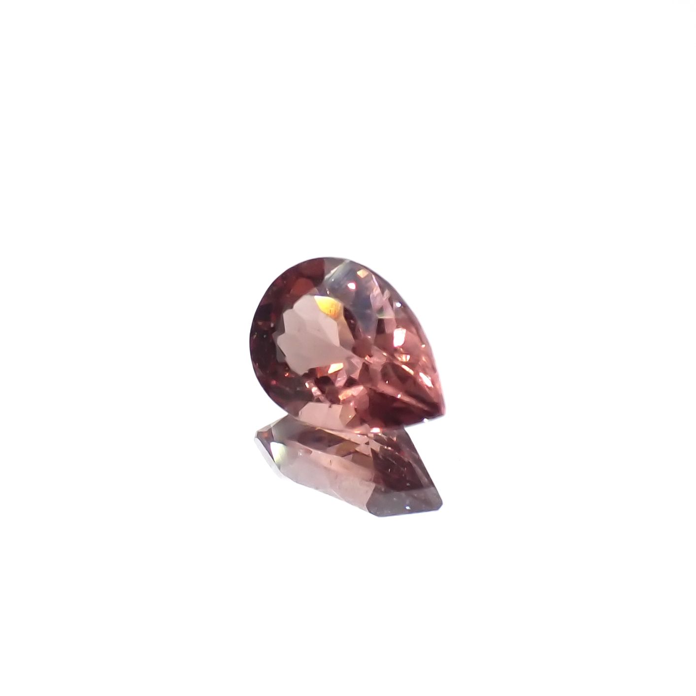 ピンクアパタイト ブラジル産 1.13ct [251224931]7.9x5.8mm前後