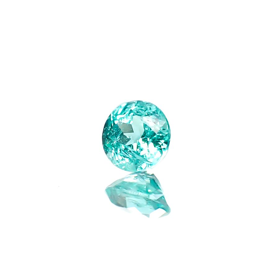 パライバトルマリン ブラジル・キントス鉱山産 0.12ct [241229543]3x3mm前後