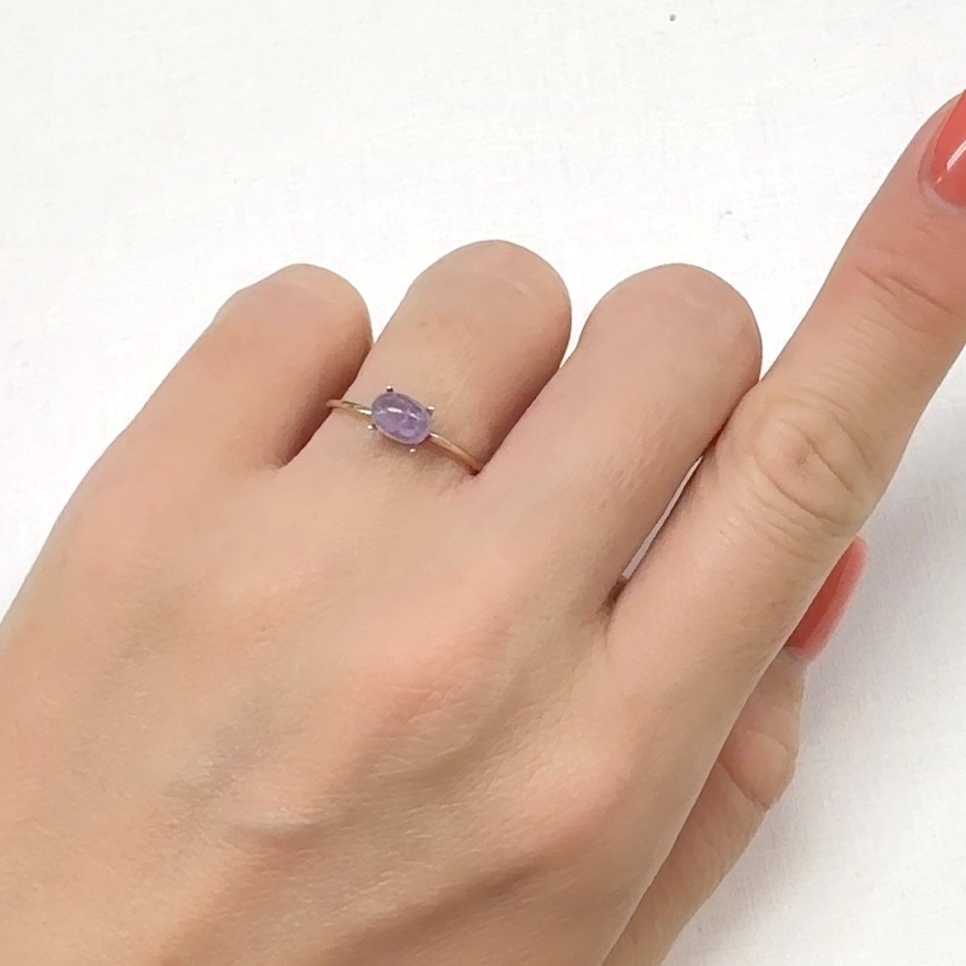 ハックマナイト アフガニスタン産 0.47ct[240928990]6.4x4.4mm前後