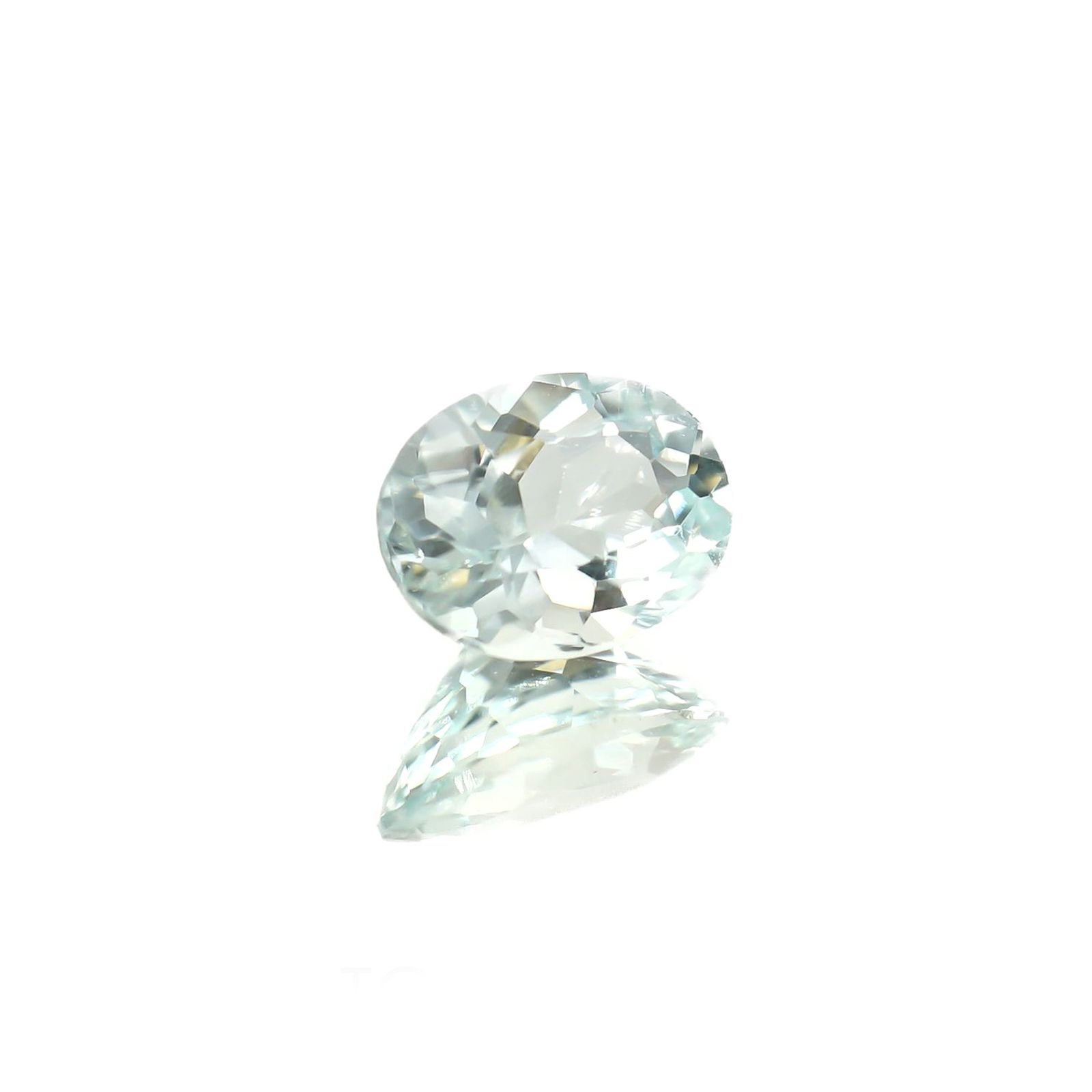モンテブラサイト(宝石名モンテブラサイト)マダガスカル産 識別済 0.94ct / 7.4x5.5mm前後 [230120291]