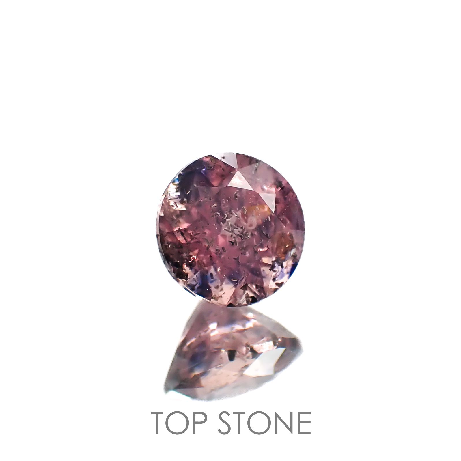 ウィンザーサファイア(宝石名サファイア)タンザニア・ウィンザー産 0.68ct 識別済[220817394]5.1x5.1mm前後