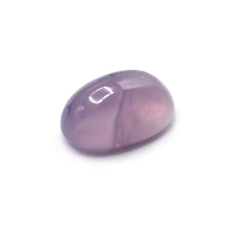パープルカルセドニー(宝石名バイオレット・カルセドニー)インドネシア産 8.58ct 識別済[230722718]15.8x10.3mm前後