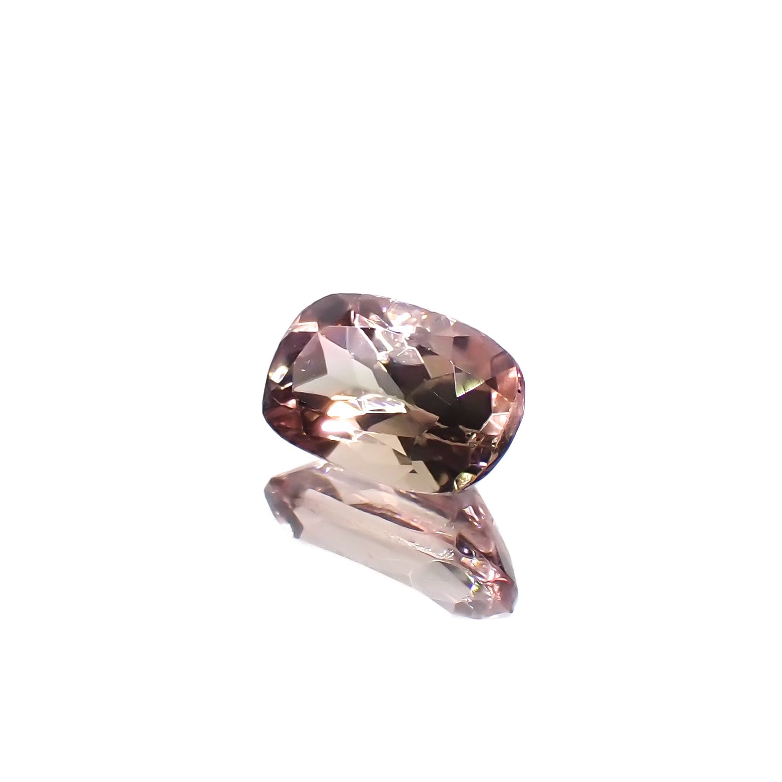 バイカラートルマリン コンゴ産 1.10ct[231224495]7.7x5.3mm前後