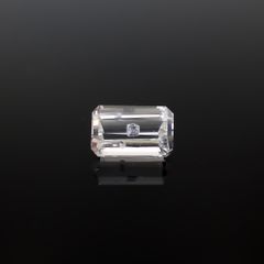 ◇カスタムカット◇フローライトインクォーツ マダガスカル産 3.83ct [250329952]11.2x7.1mm前後