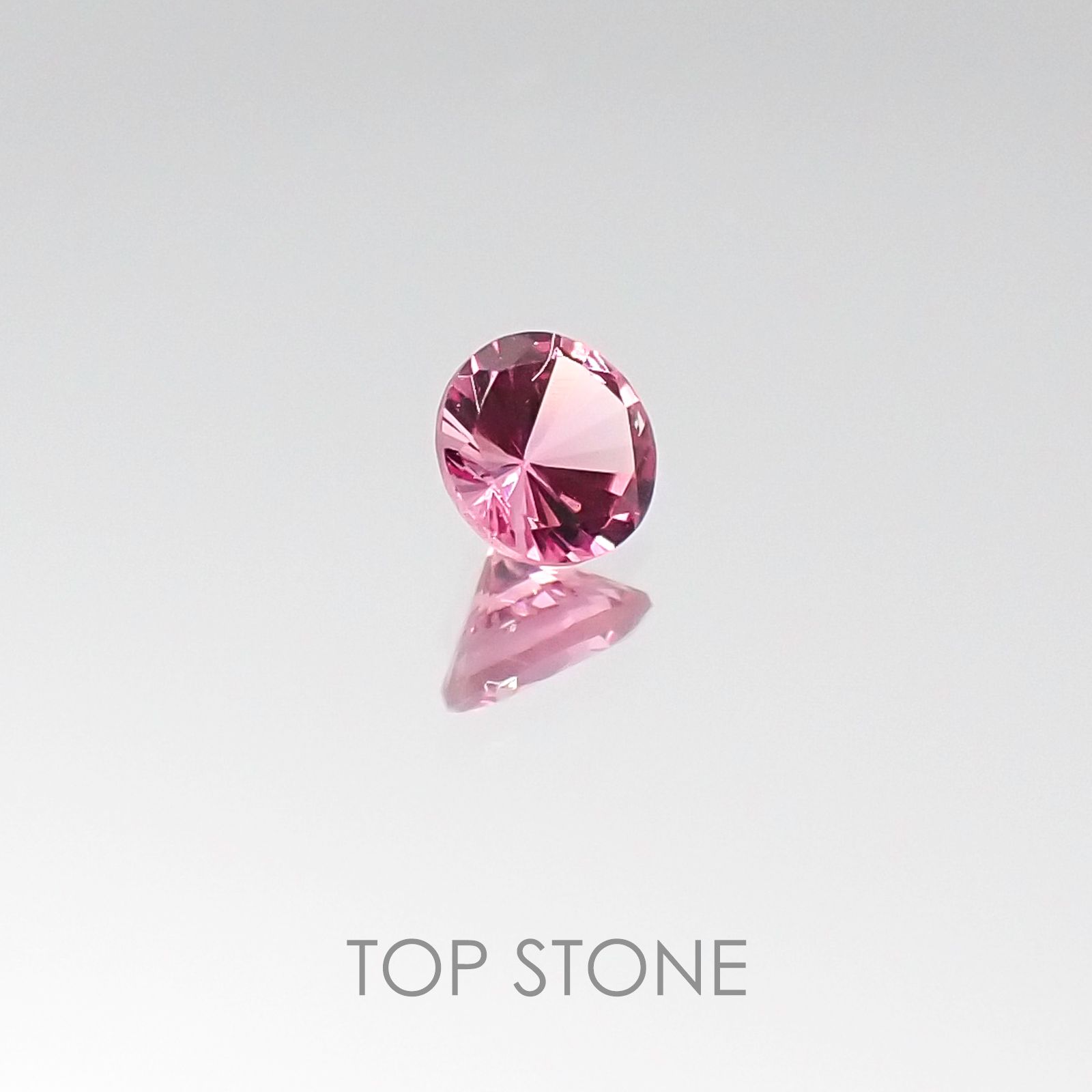 ホットピンクスピネル タンザニア産 ルース 0.16ct[20106030]3.4×3.3mm前後