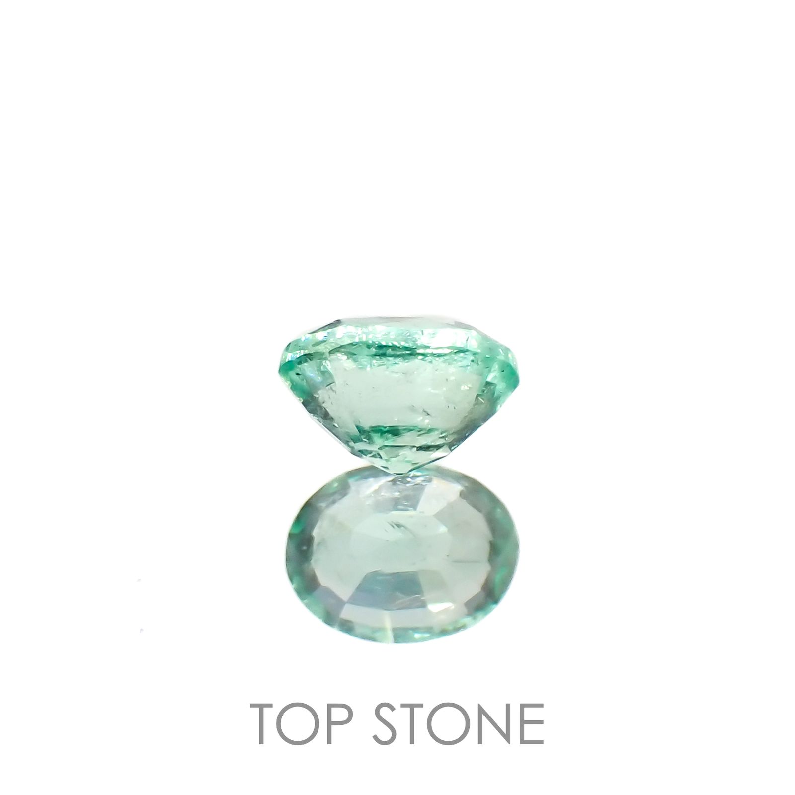 パステルカラーエメラルド ザンビア産 0.17ct[230119963]3.9x3mm前後