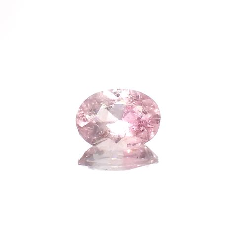 ピンククリスタルトルマリン(宝石名ピンク・トルマリン)コンゴ民主共和国産 1.03ct 識別済[230823237]8x5.9mm前後