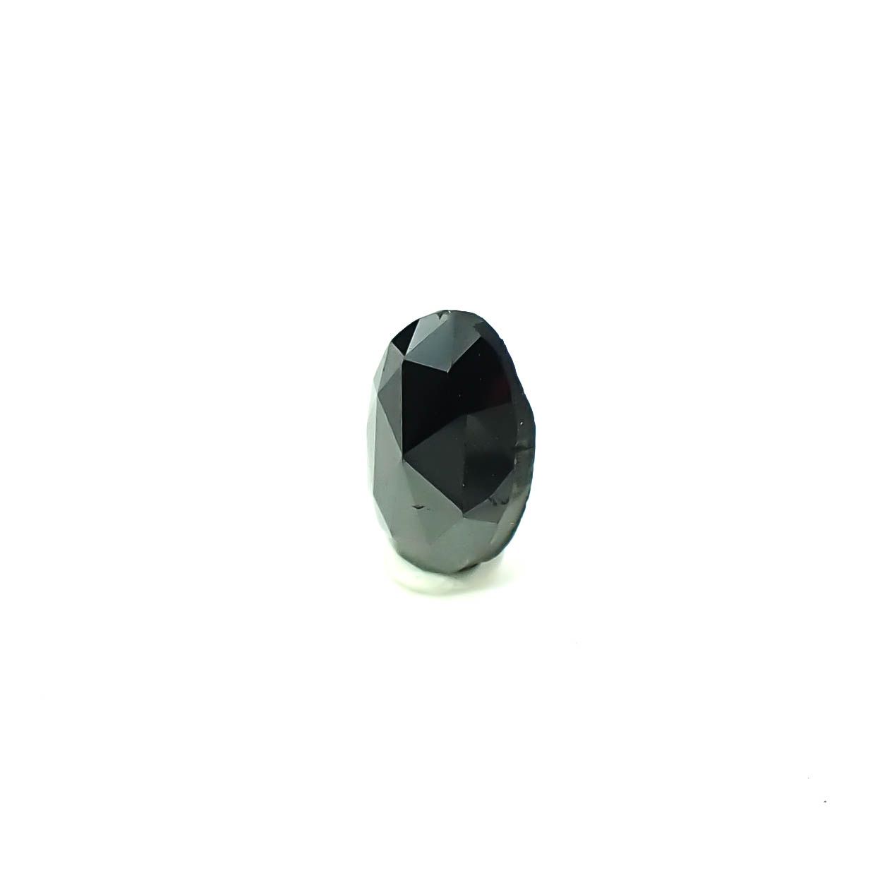 ◇ローズカット◇ブラックダイヤモンド ジンバブエ産 0.51ct / 6.2x4.2mm前後 [251131328]