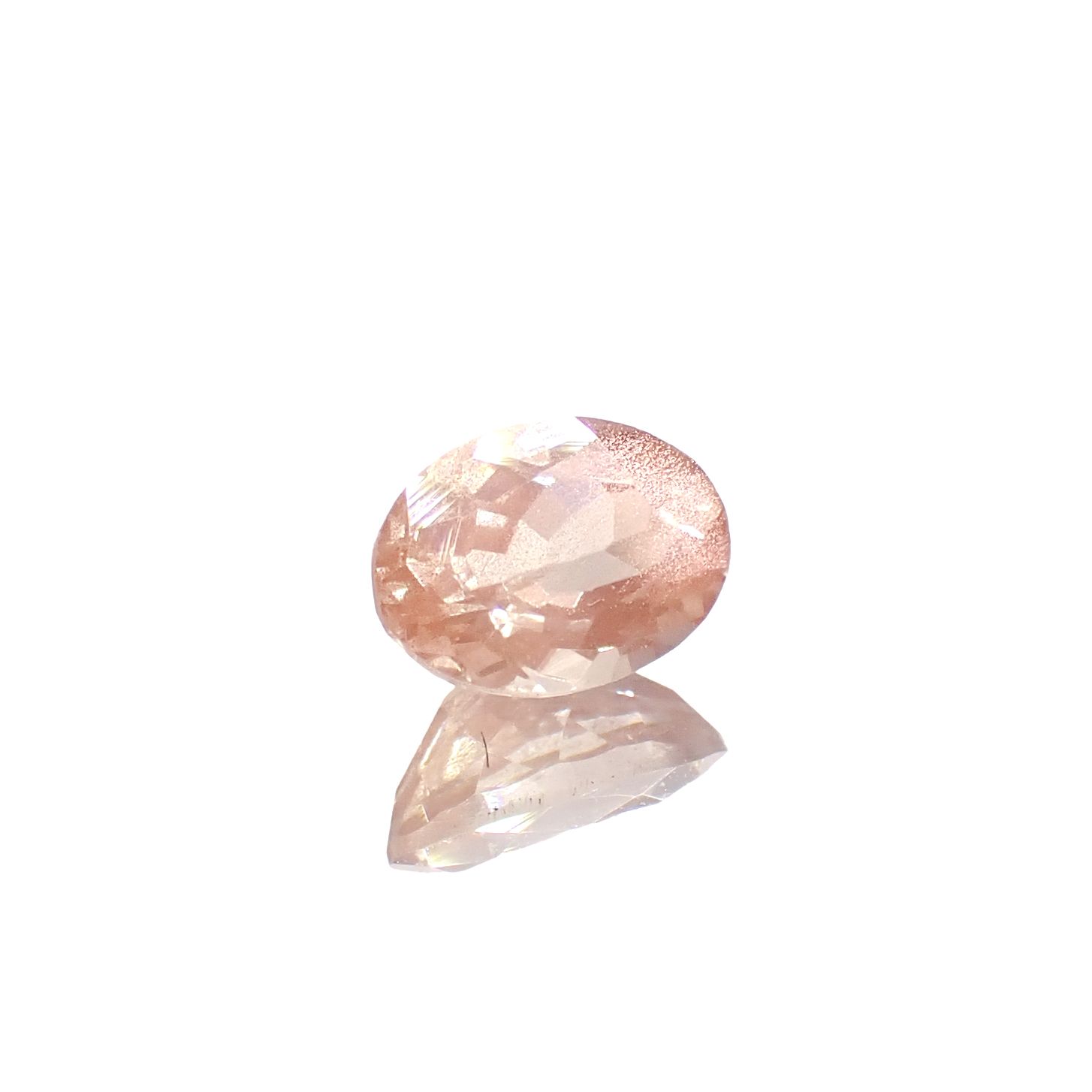 オレゴンサンストーン アメリカ・オレゴン州産 0.74ct[240628212]7.0x5mm前後