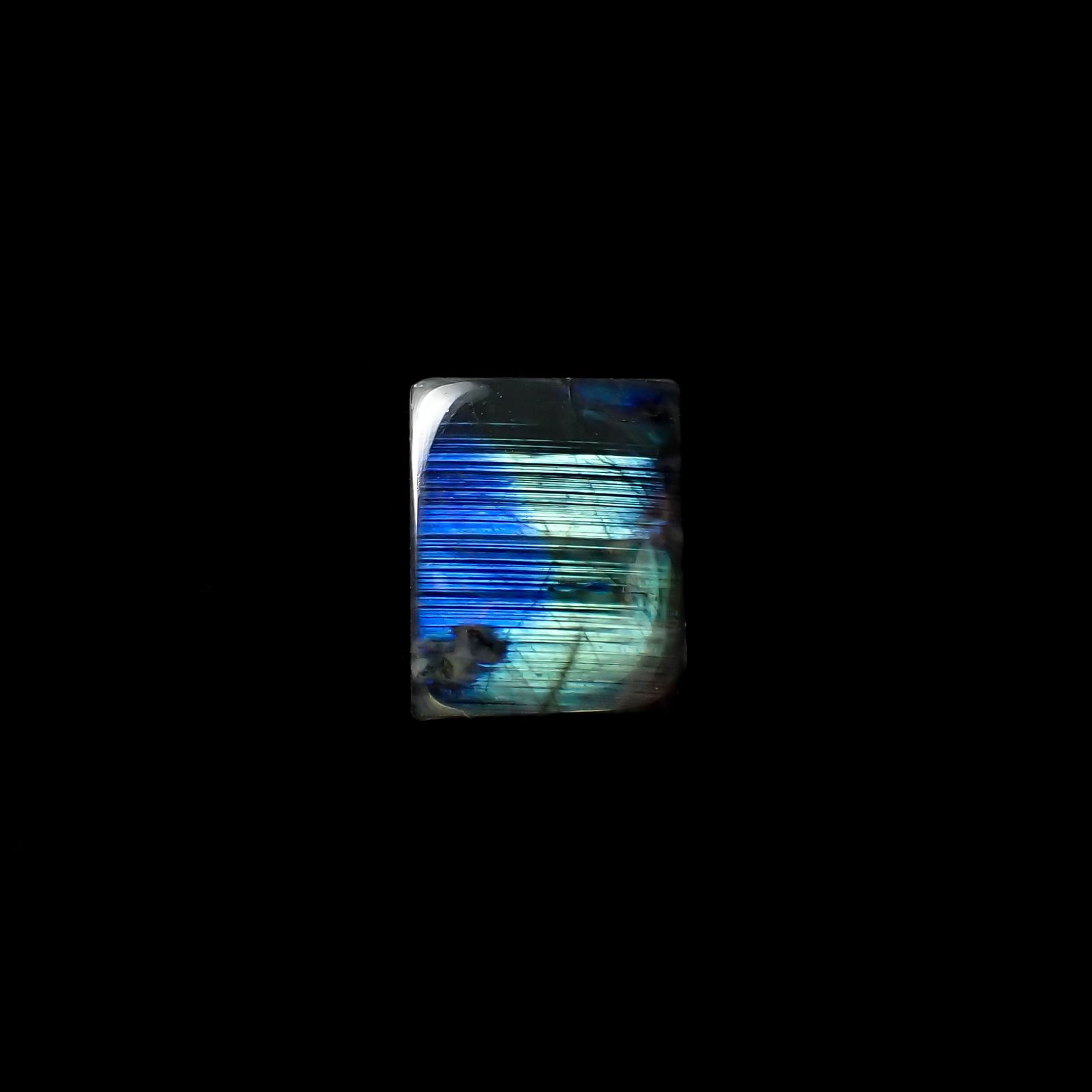 スペクトロライト フィンランド・ユレマ産 6.66ct[240125475]16.1x12.5mm前後