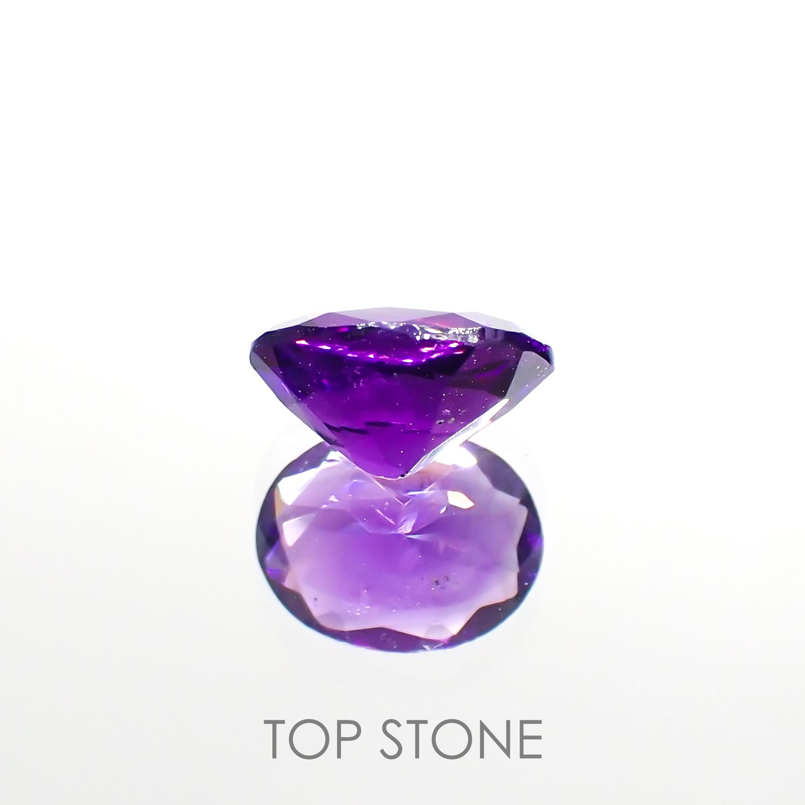 カラーシフトアメジスト(宝石名アメシスト)ブラジル/ウルグアイ産 1.52ct 識別済[220113962]8.9x6.9mm前後