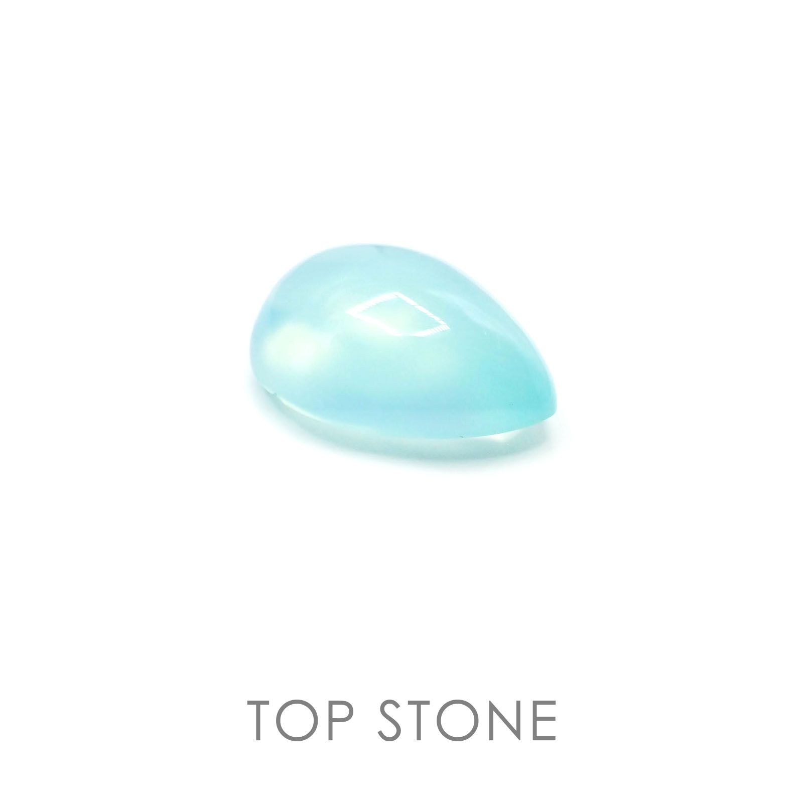 ブルーオパール ペルー産 ルース 9.23ct[20084711]17.9×13mm前後