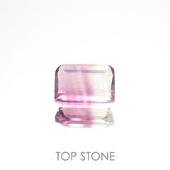バイカラーフローライト 中国産 1.79ct[220917993]8x6mm前後
