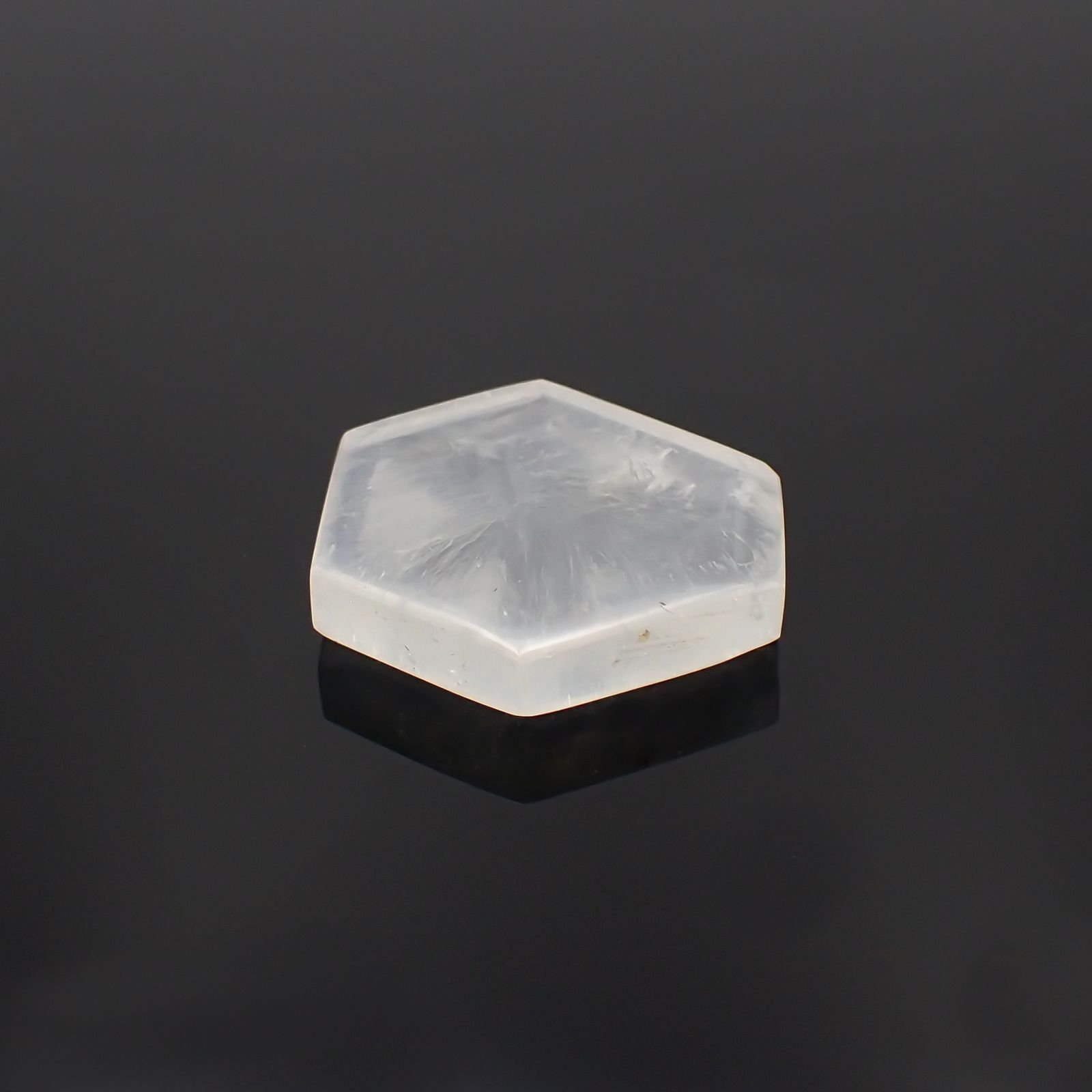 トラピッチェクォーツ 偏光板2枚付き コロンビア・ボヤカ産 52.23ct[230823260]28.8x26.2mm前後