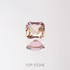 インペリアルトパーズ(宝石名トパーズ)ブラジル産 0.27ct 識別済[220113908]3.8x3.5mm前後