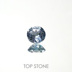 シーフォームカイヤナイト(宝石名カイヤナイト)タンザニア産 0.95ct 識別済[220616285]6x5.9mm前後