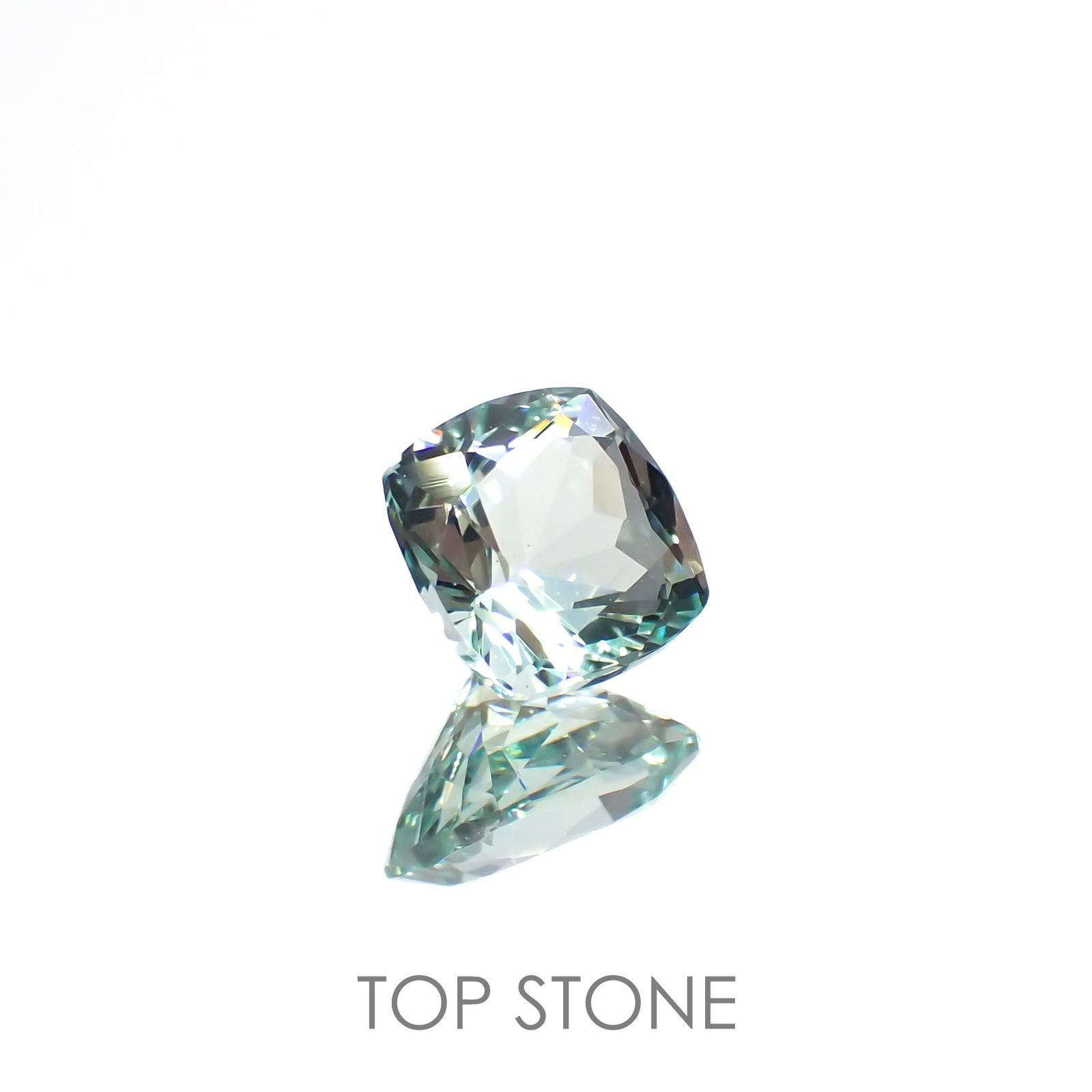 ミントベリル ブラジル産 0.48ct[220817221]4.9x4.9mm前後