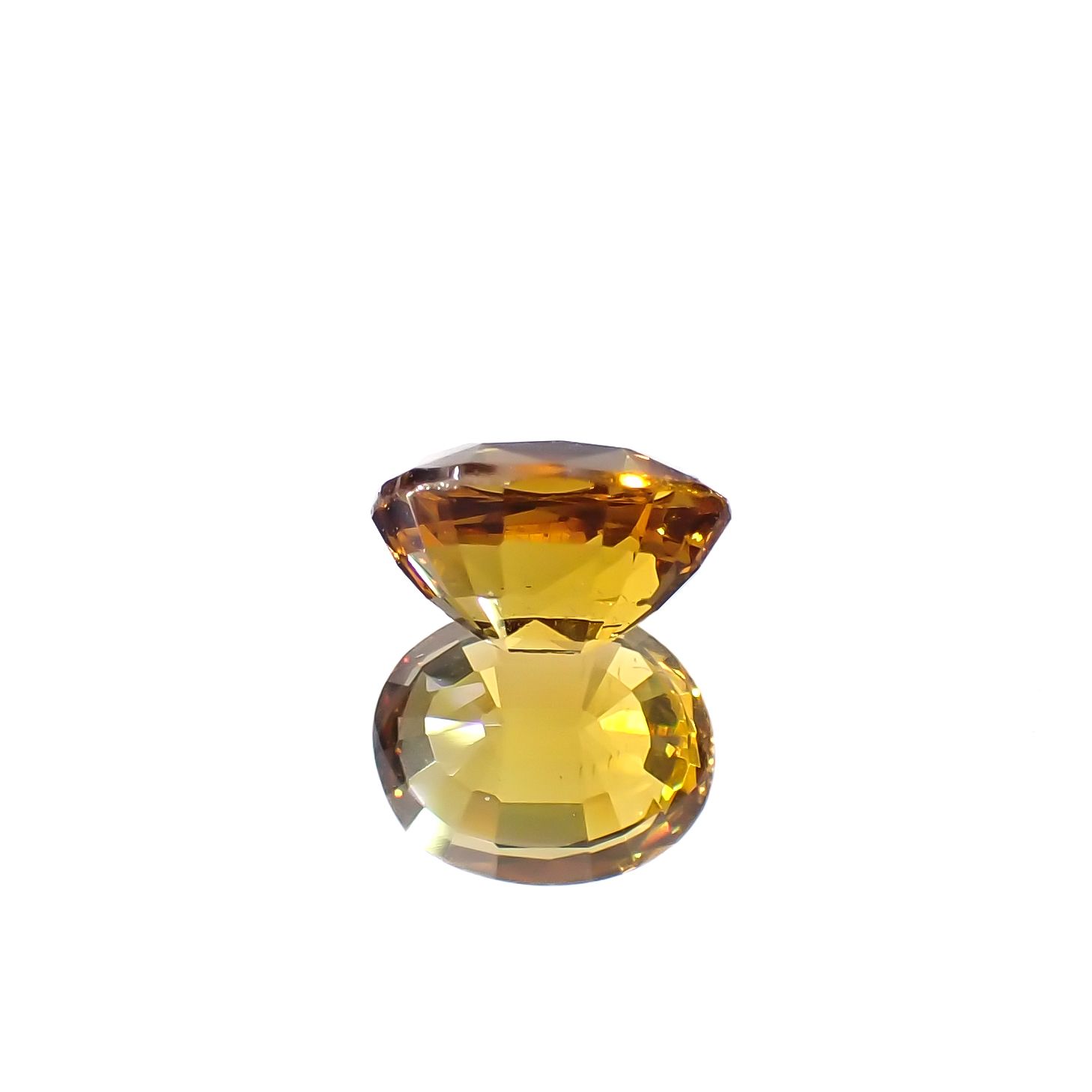 マリガーネット(宝石名グロッシュラー アンドラダイト・ガーネット)マリ共和国産 1.16ct 識別済[231224576]6.7x5.5mm前後
