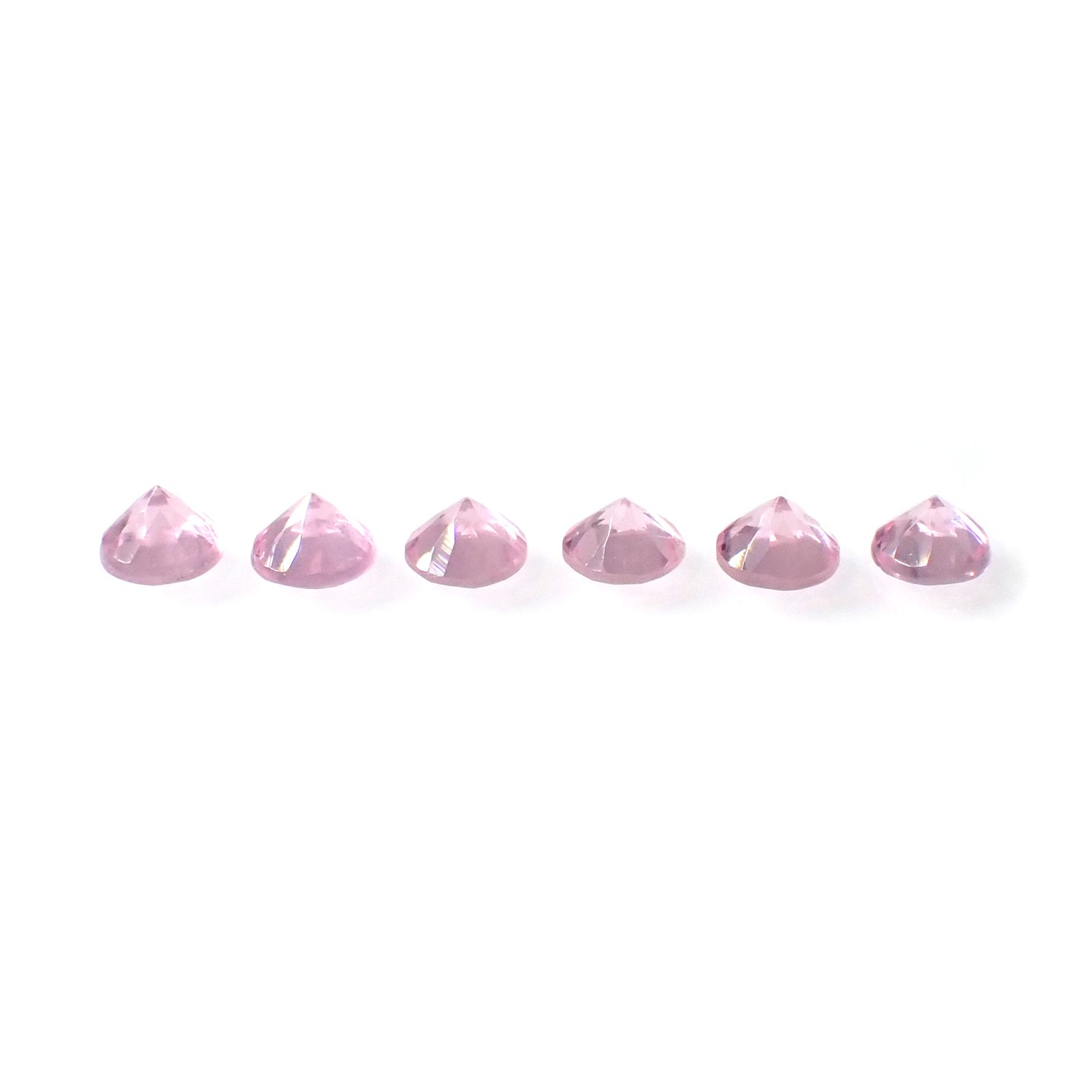 ◆ランダムセレクト-Limited edition-◆<先着20個>シルキーピンクスピネル タンザニア産 約0.16-0.21ct[230722727]3.3-3.5x3.3-3.5mm前後