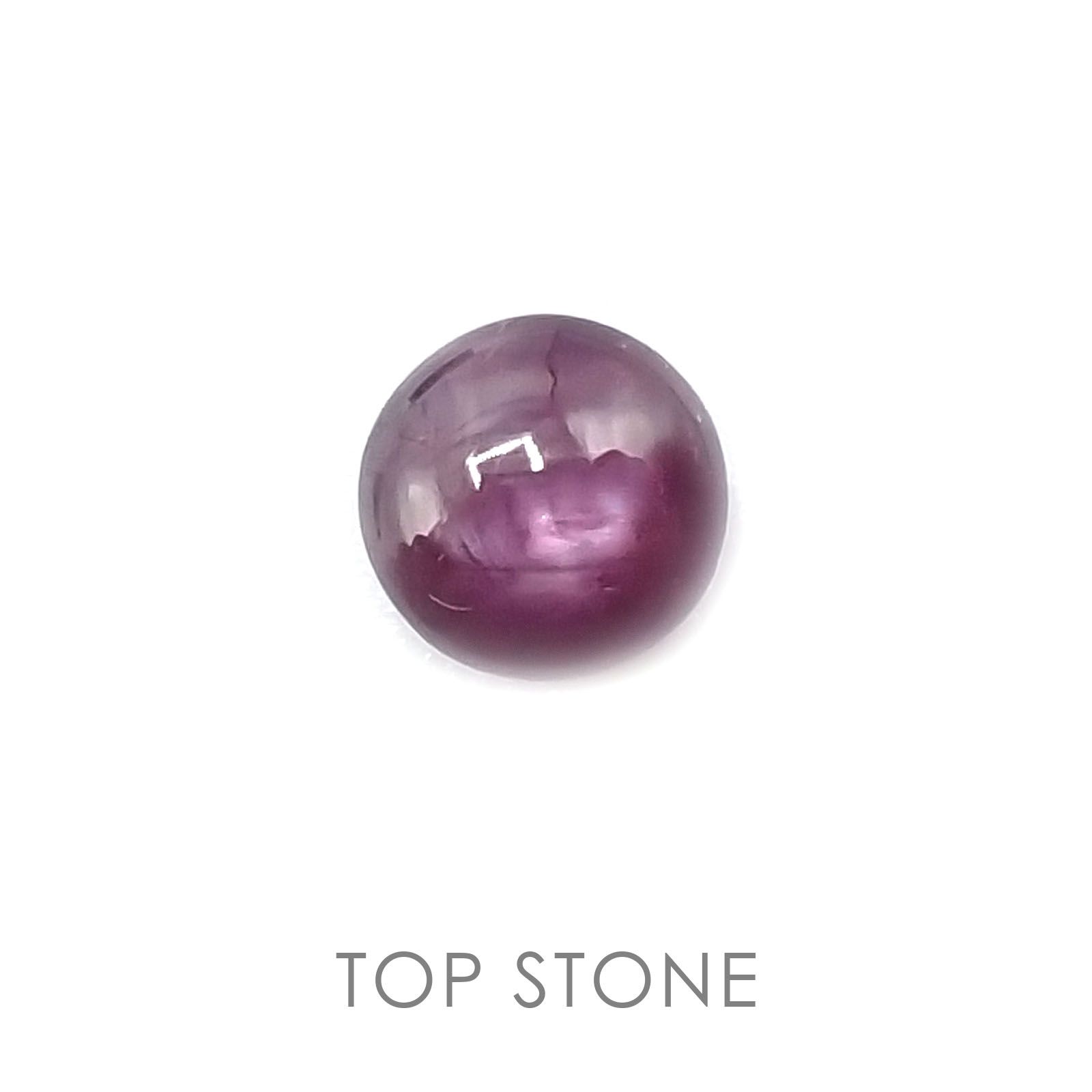 スタールビー インド産 ルース 1.54ct[20084894]6×6mm前後