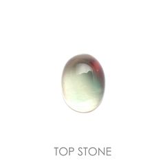 バイカラーアンデシン(宝石名アンデシン)チベット産 1.45ct 識別済[220114689]8x6.1mm前後